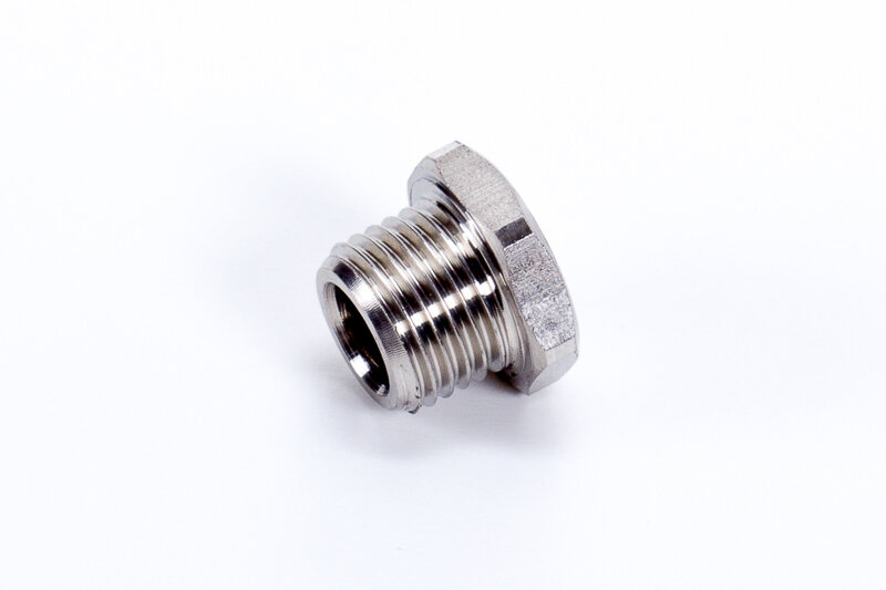 Paslanmaz çelik tapalar, silindirik, altıgen saplı