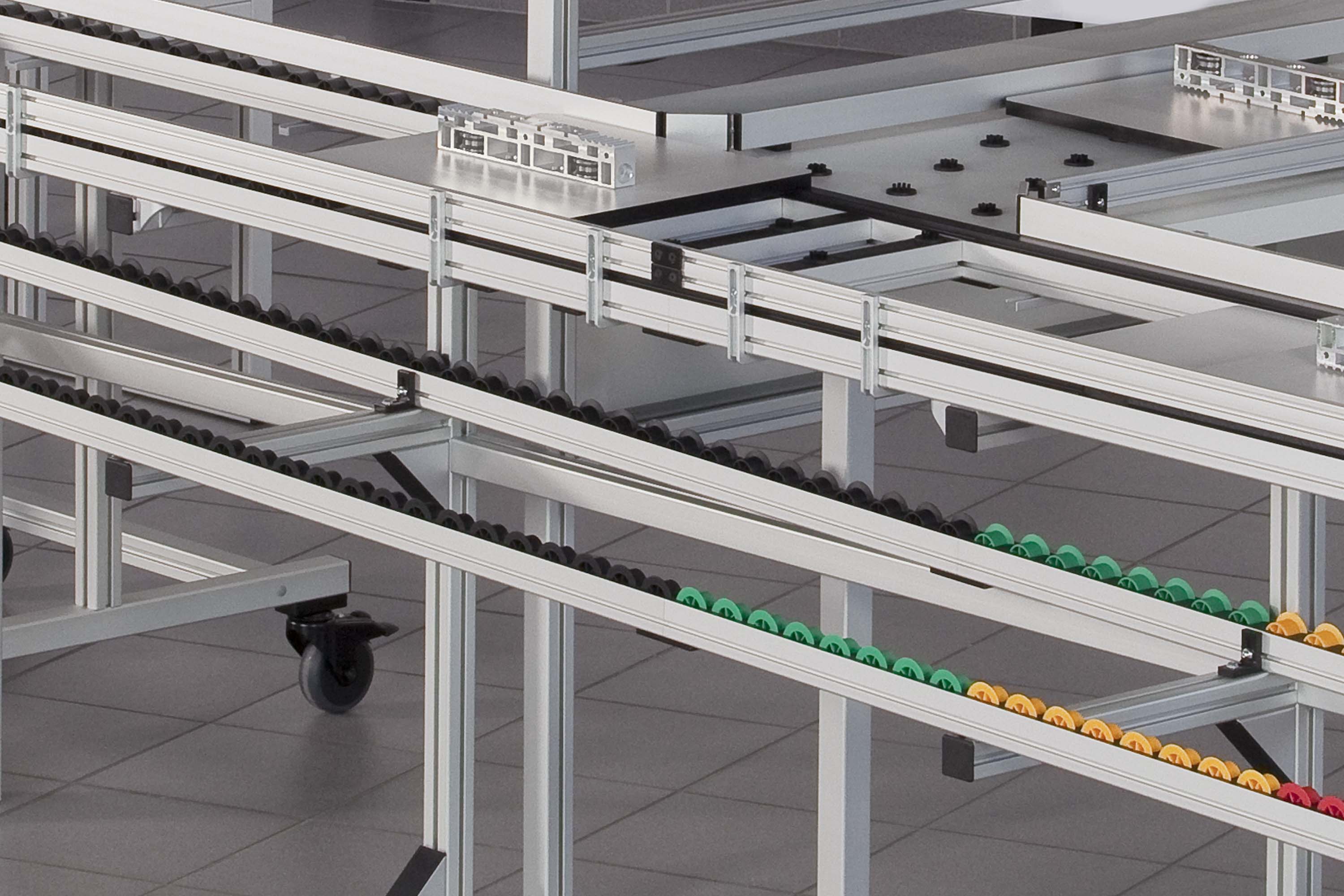 Roller conveyors