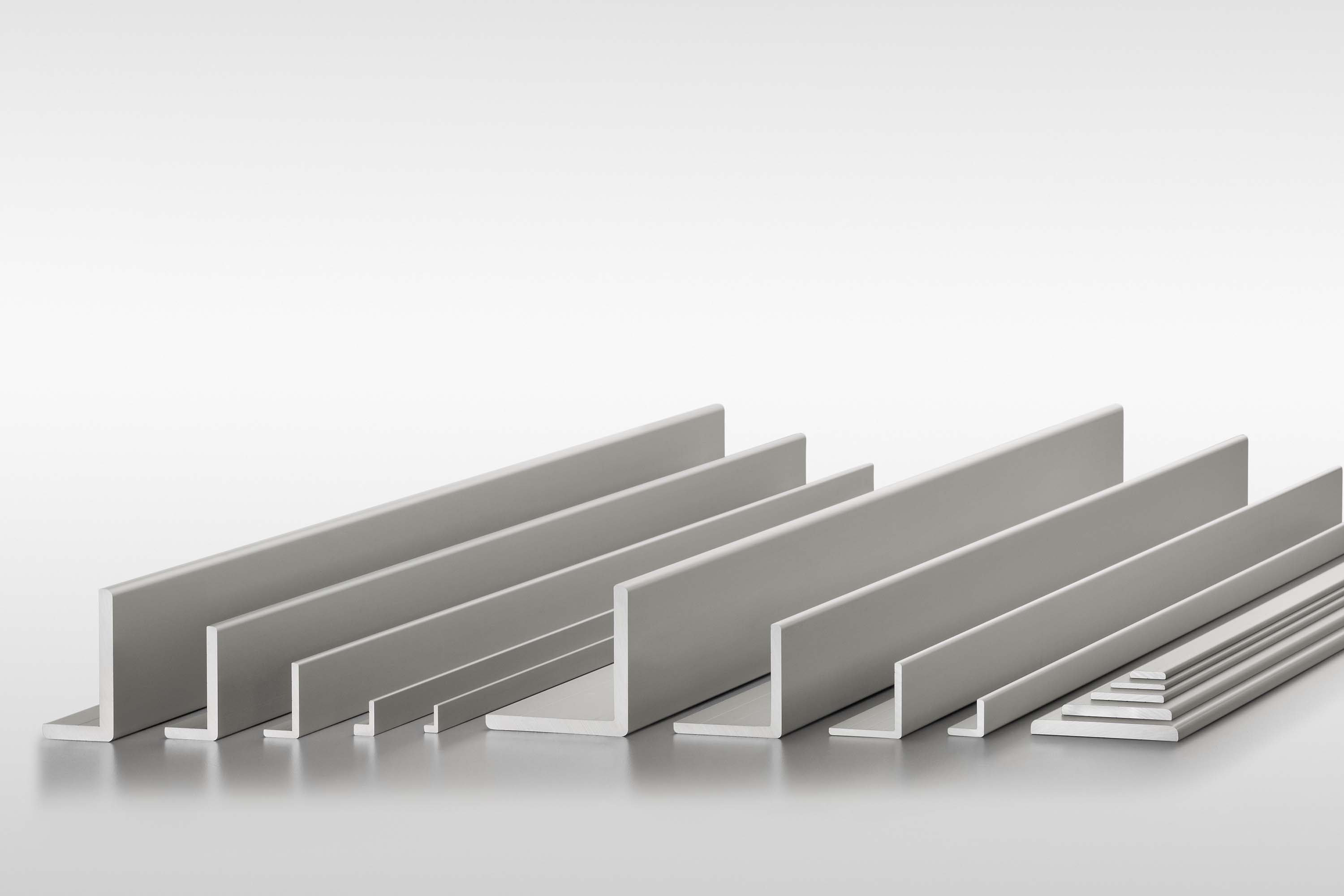 Angled and flat profiles